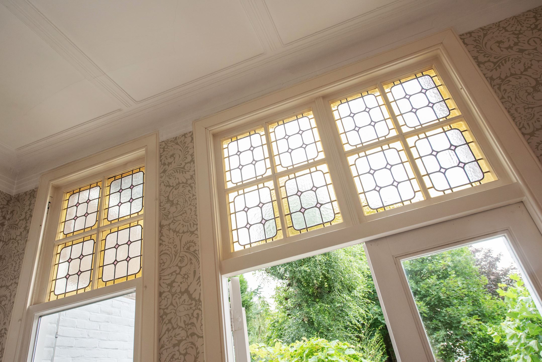 Dutch stained glass interior, Rijswijk